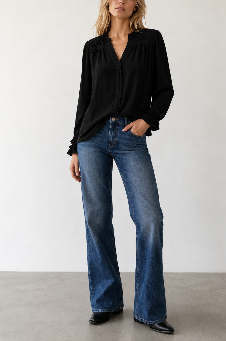 Go Silk Go Girly Blouse