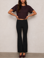 LAFATA Pull On Crosswalk Flare Pant