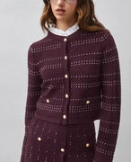 Suncoo Ganeli Two Tone Cardigan