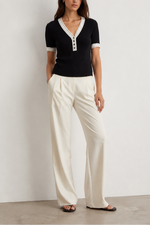 Autumn Cashmere Saddle Stitch Sweater