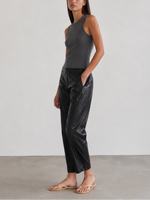PHARAOH Torrance Faux Leather Pant