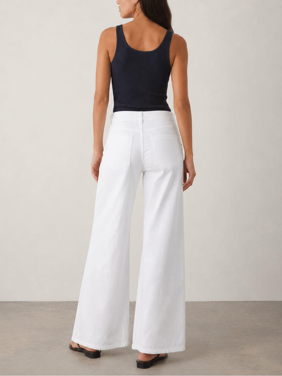 ASKKNY Cropped Sailor Jeans