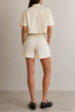 Loop Double Up Crop Jacket