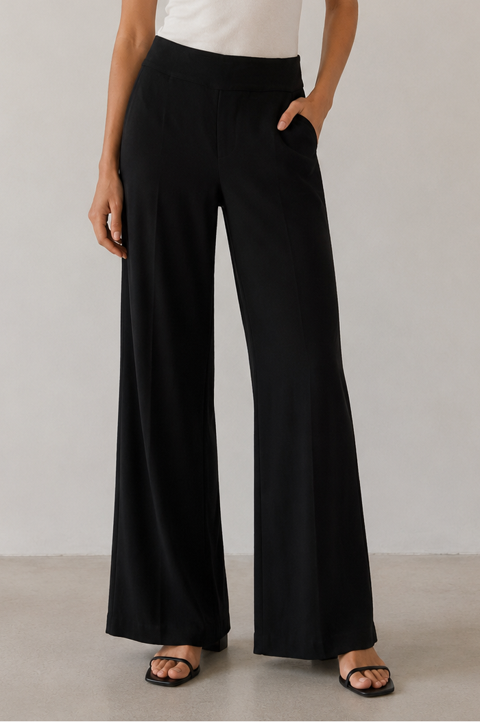 Gallery Couture Control Top Wide Leg Pant