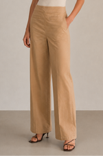 Gallery Couture Modern Twill Wide Leg Pant