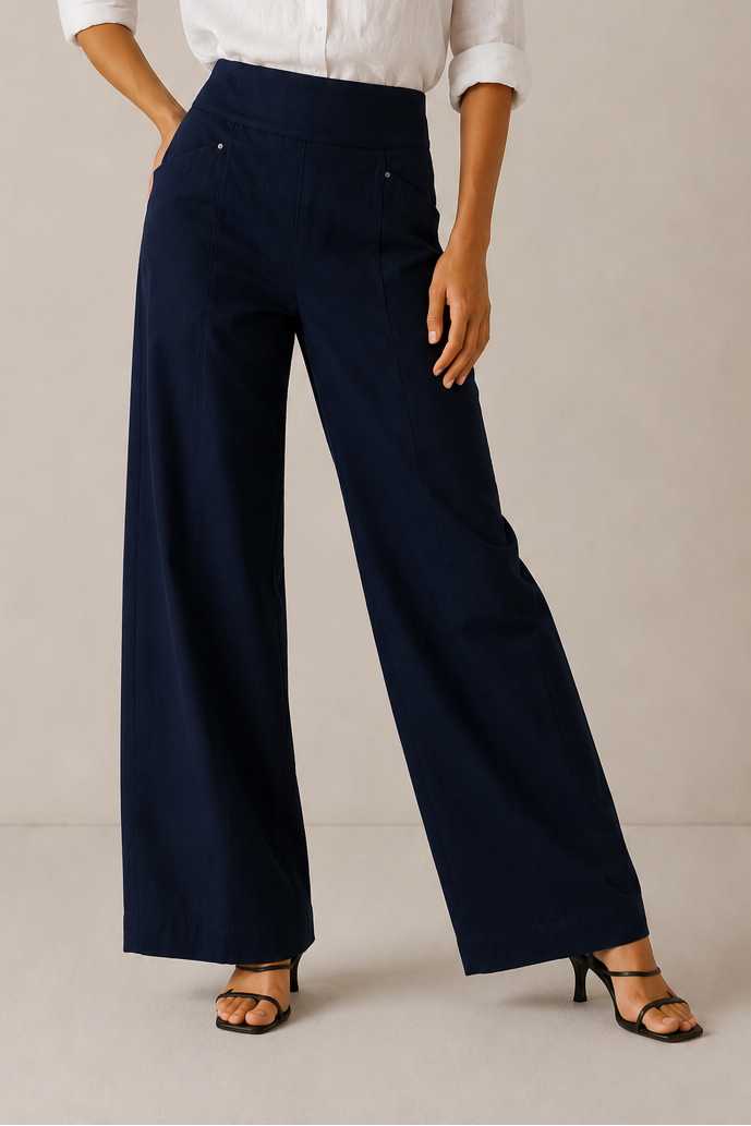Gallery Couture Pull On Wide Leg Pant