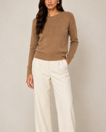 Archer Cashmere Mila Cashmere Fitted Crew