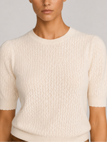 Frame The Gathered HoneyComb Sweater