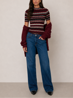 Margaret O'leary Liana Mock Neck Tee