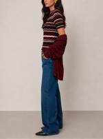 Margaret O'leary Liana Mock Neck Tee