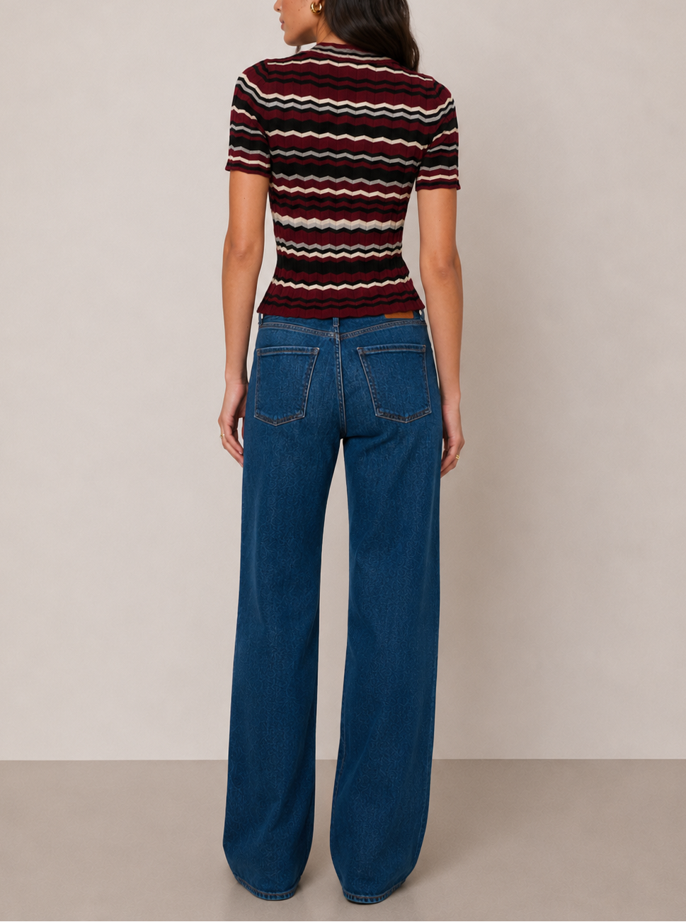 Margaret O'leary Liana Mock Neck Tee