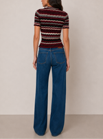 Margaret O'leary Liana Mock Neck Tee