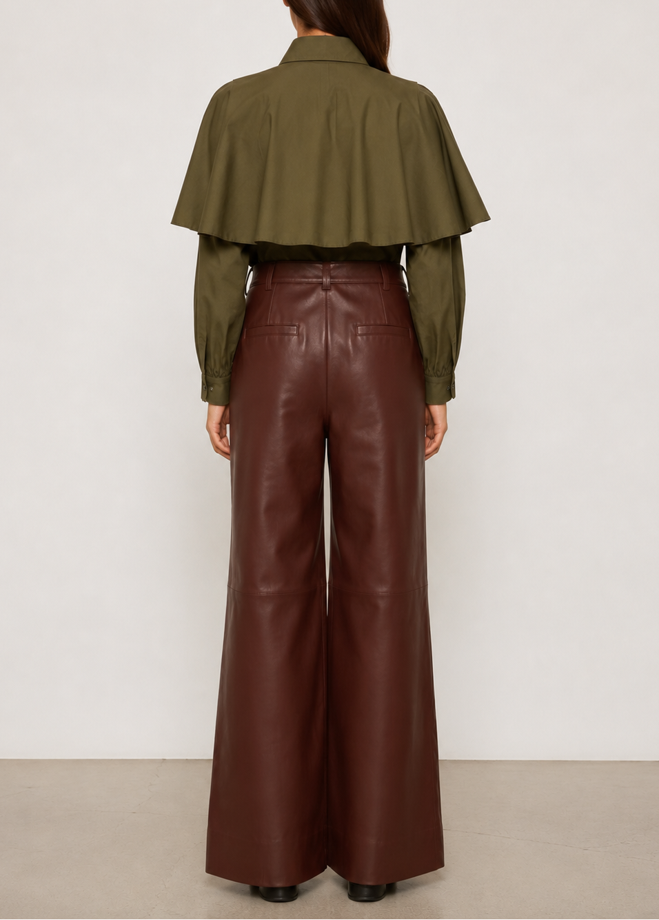Sea Caitlin Leather Trouser