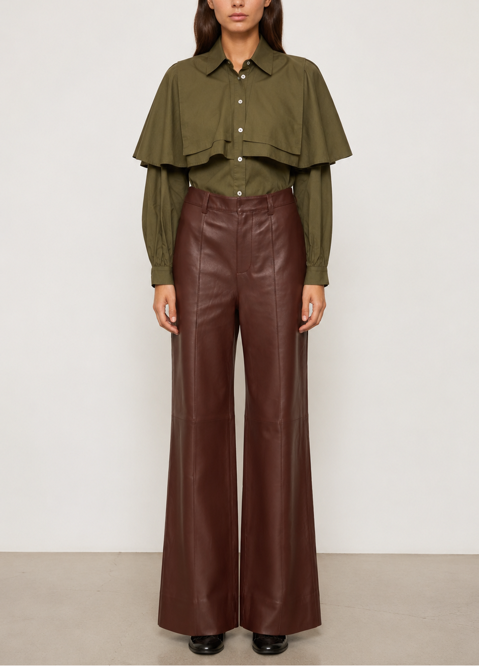 Sea Caitlin Leather Trouser
