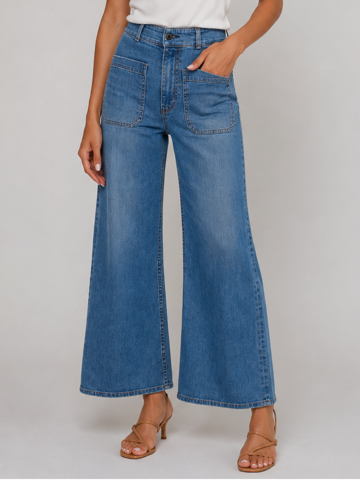 ASKK NY Cropped Sailor Jean