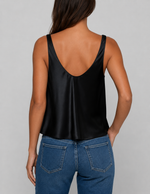 Lagence Evadne Cowl Neck Tank