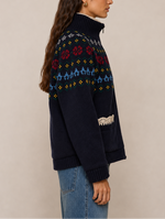 Sea Preston Knit Sherpa Jacket
