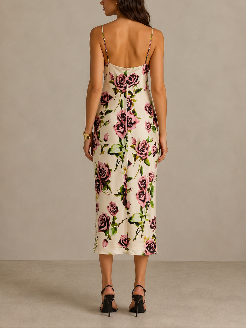 Lagence TS Seridie Midi Slip Dress