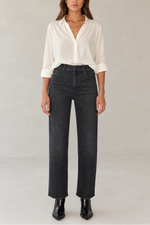 MOTHER Lil Rambler Zip Sneak Jean