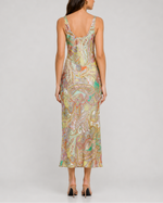 Lagence TS Akiya Satin Maxi Dress