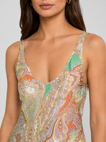 Lagence TS Akiya Satin Maxi Dress