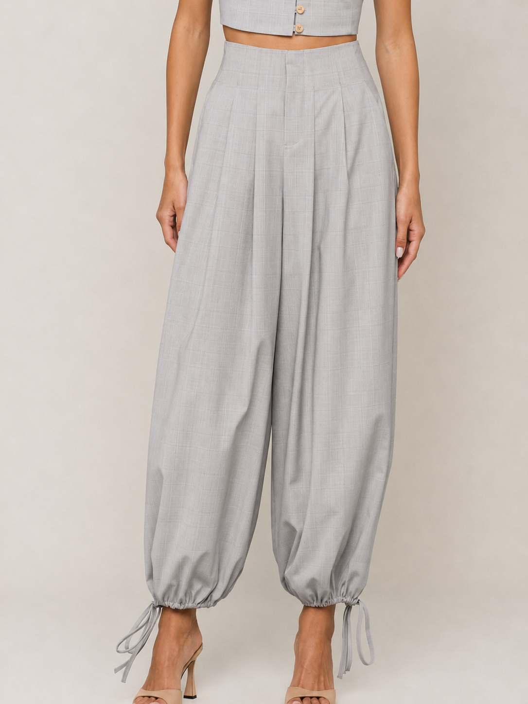 Lagence Ysola Drawstring High Waist Pant