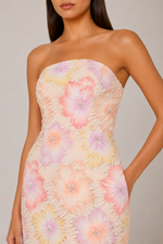 Milly TS Kait Floral Embroidered Dress