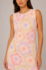 Milly TS Ivette Floral Embroidered Dress