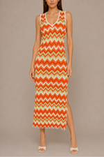 Milly TS Kaela Knit Midi Dress