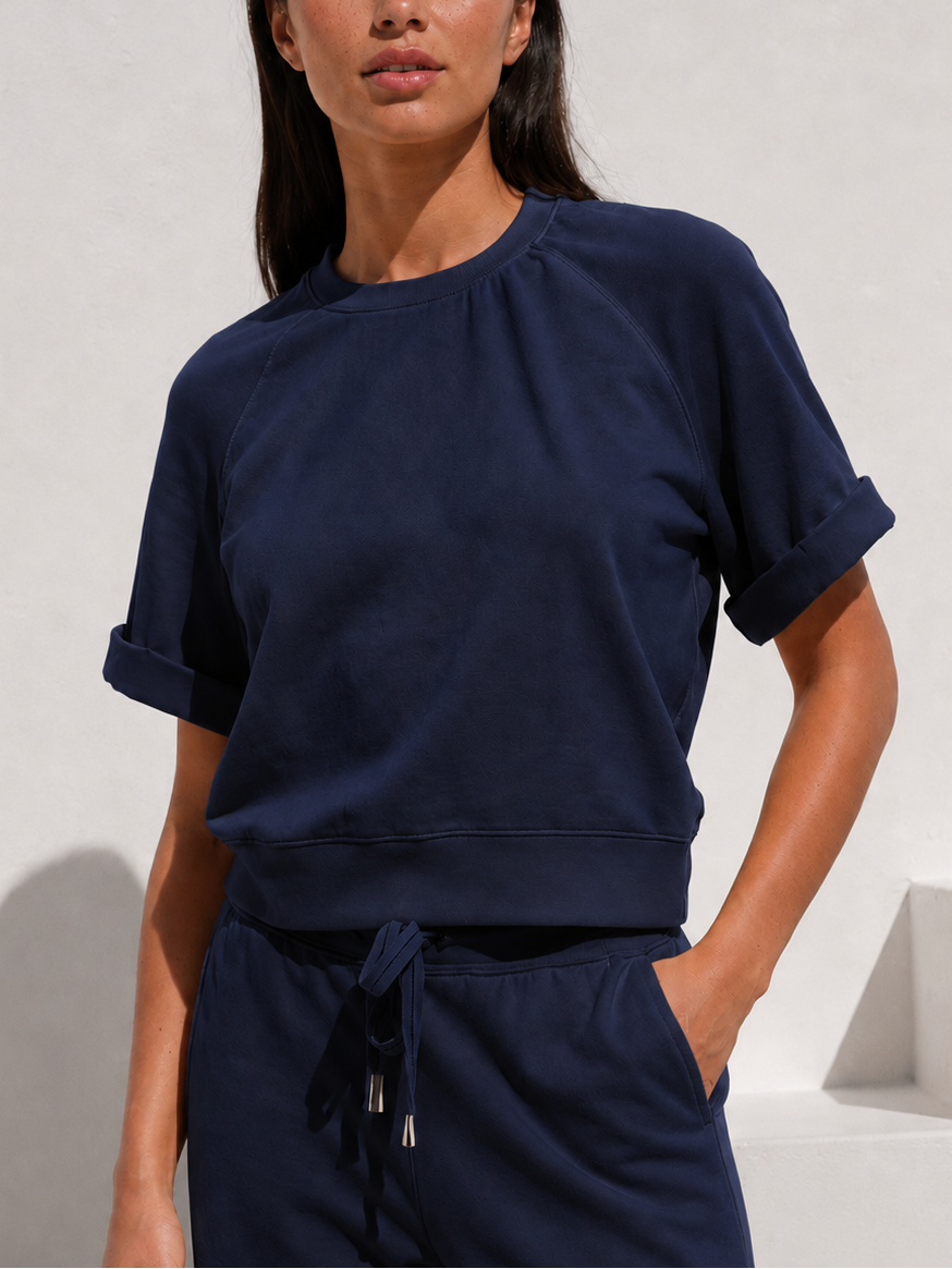 Stateside TS Softest Fleece S\S Raglan Pullover