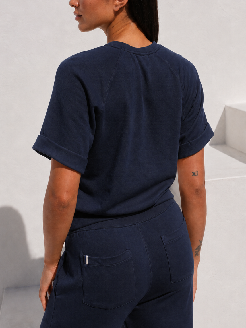 Stateside TS Softest Fleece S\S Raglan Pullover