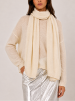 Brodie Estelle Cashmere Blend Sparkle Skinny Scarf