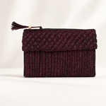 Shebobo Anna Petal Pattern Crochet Clutch