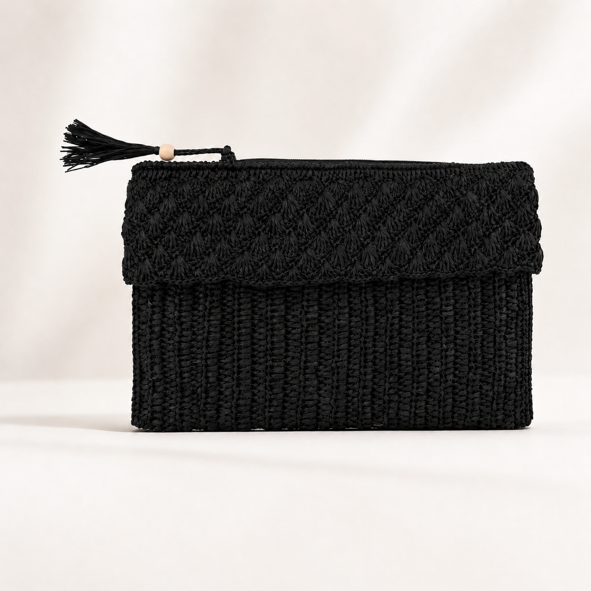 Shebobo Anna Petal Pattern Crochet Clutch