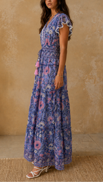SALROSA Long Print Dress
