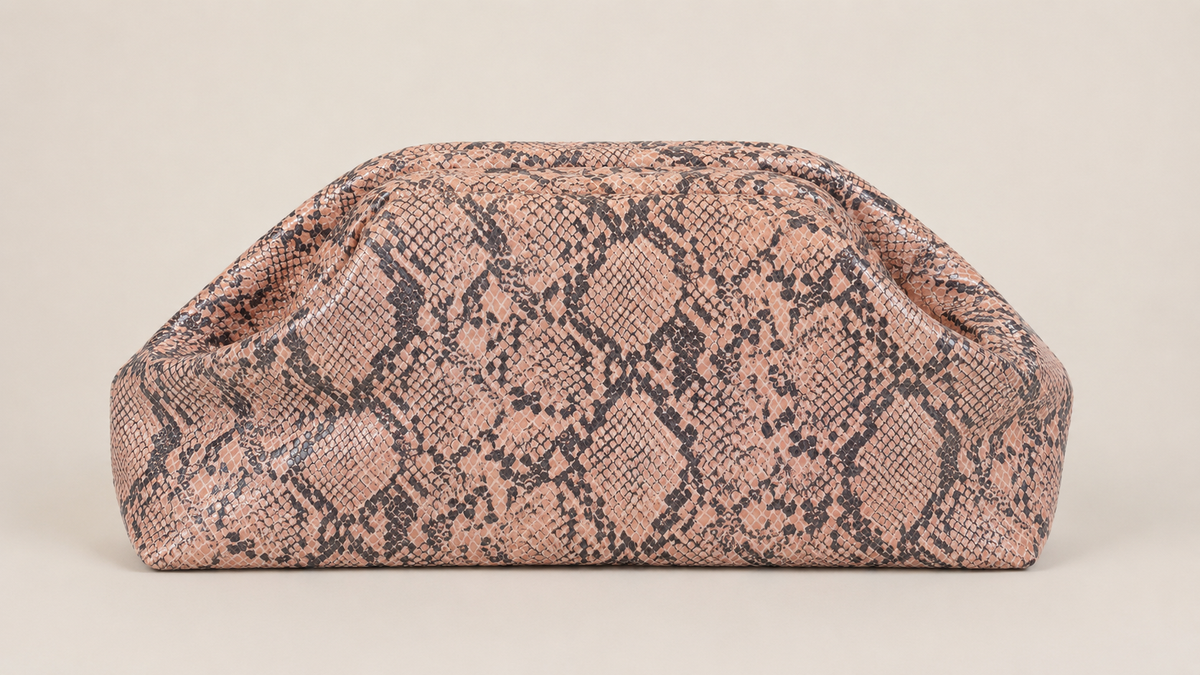 Mishe Handbags Pattern Clutch