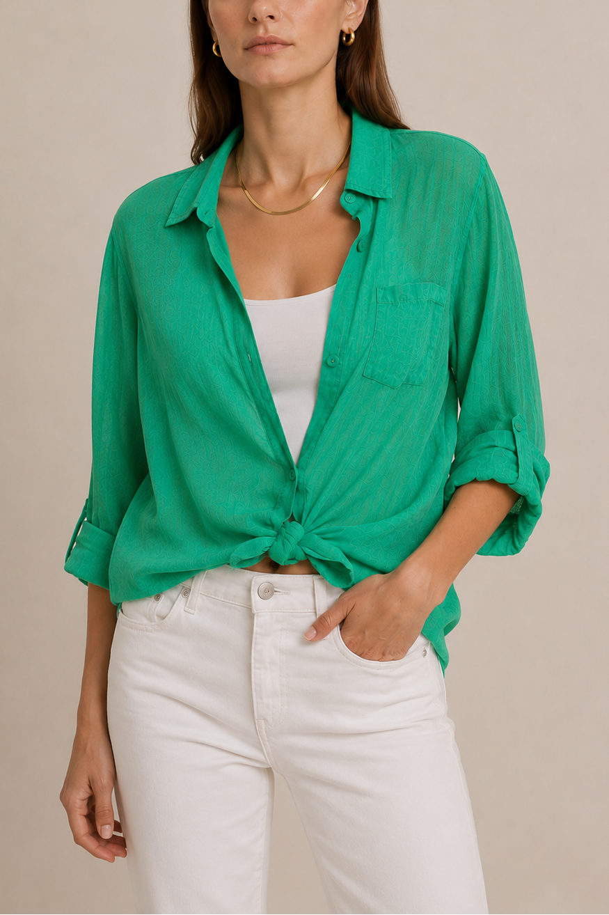 MILA L/S Button Down Shirt