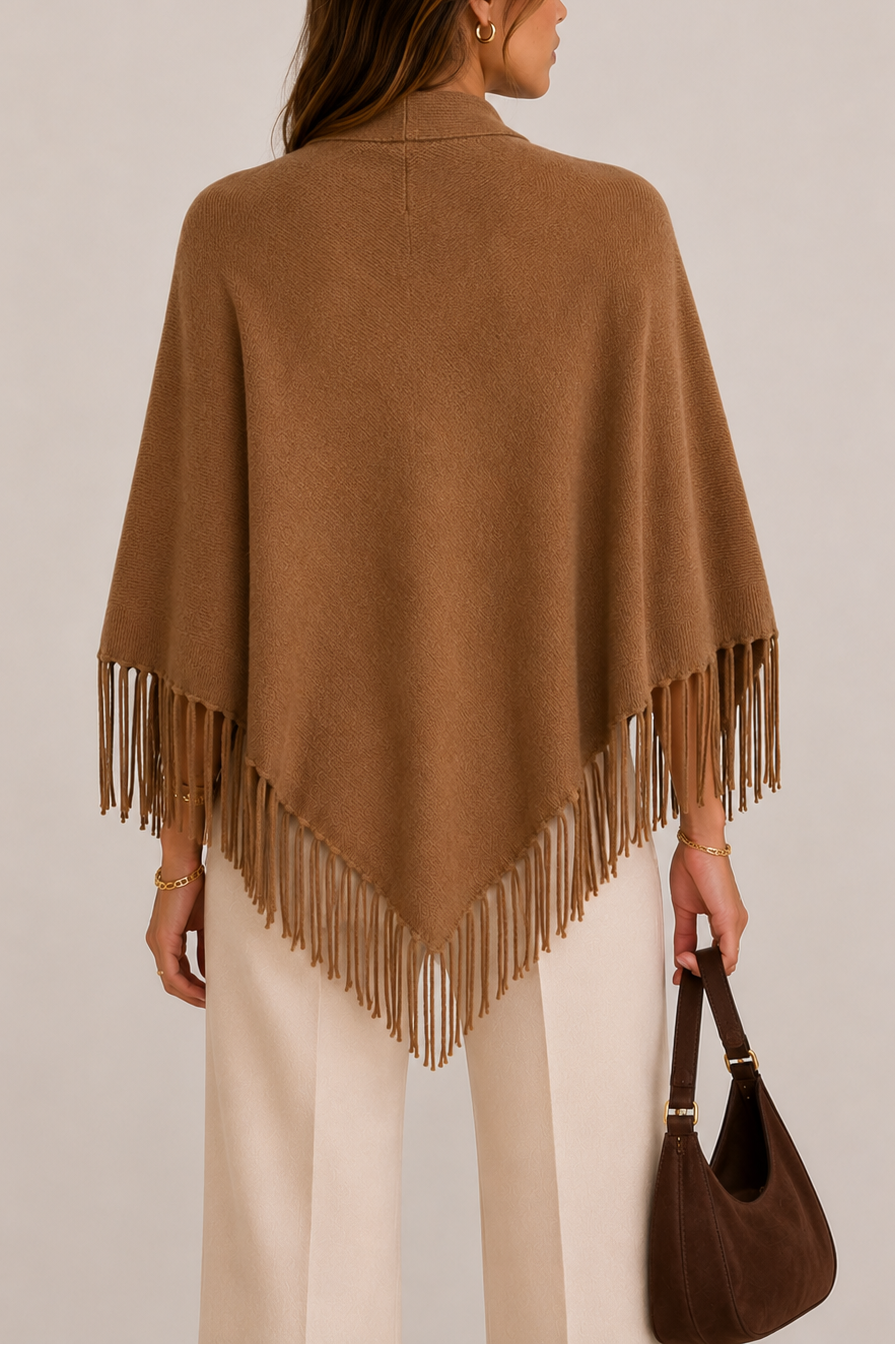 Brodie Grace Cashmere Fringed Wrap