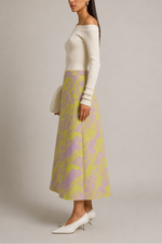 Essentiel Jantasia Jacquard Knit Skirt