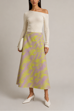 Essentiel Jantasia Jacquard Knit Skirt
