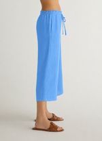 Bella Dahl Ruffle Waist Wide Leg Crop Pant