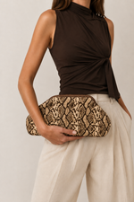 Mishe Handbags TS Pattern Clutch