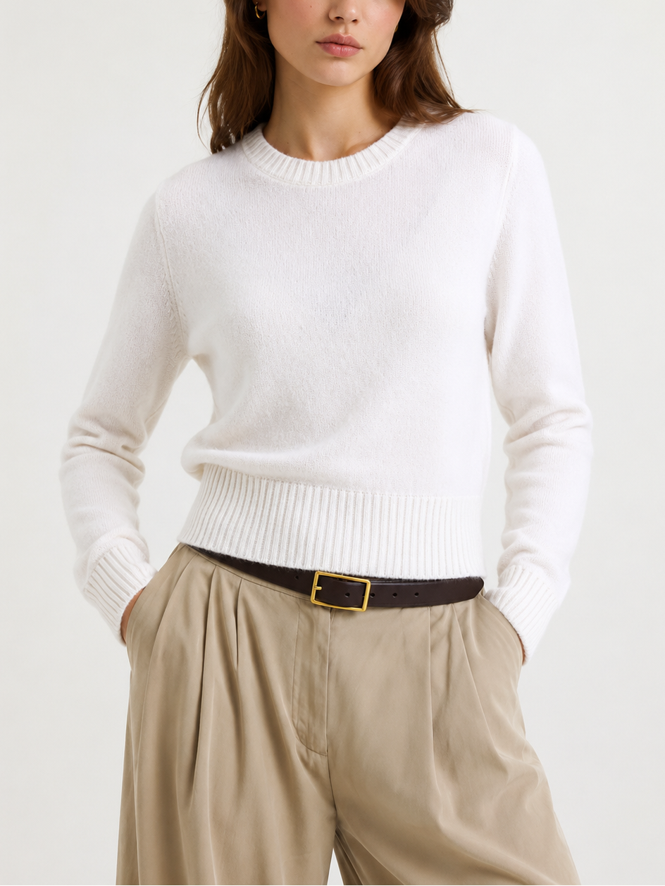 Brodie Emilia Cashmere Crew Neck Sweater