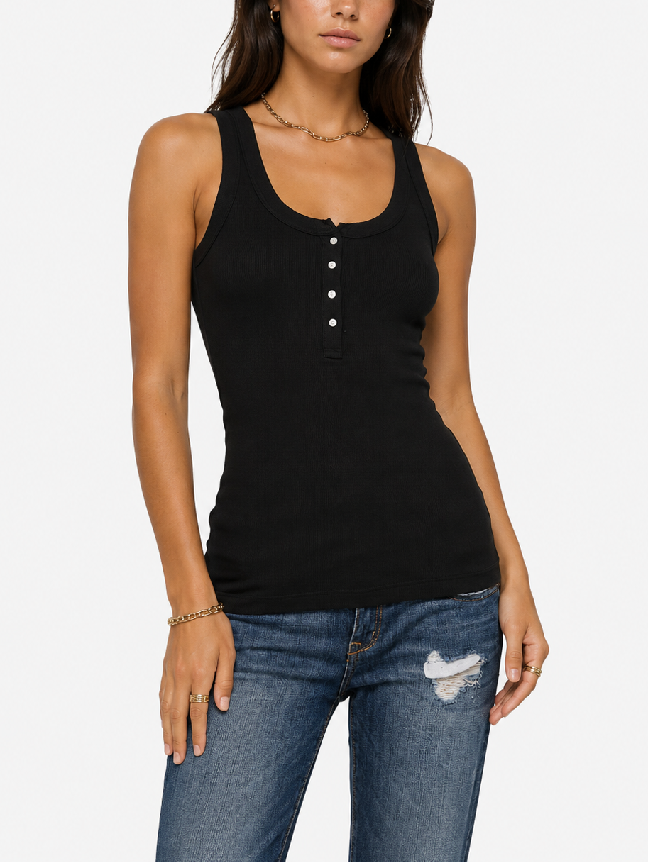 Crown Jewel Hollywood Henley Tank