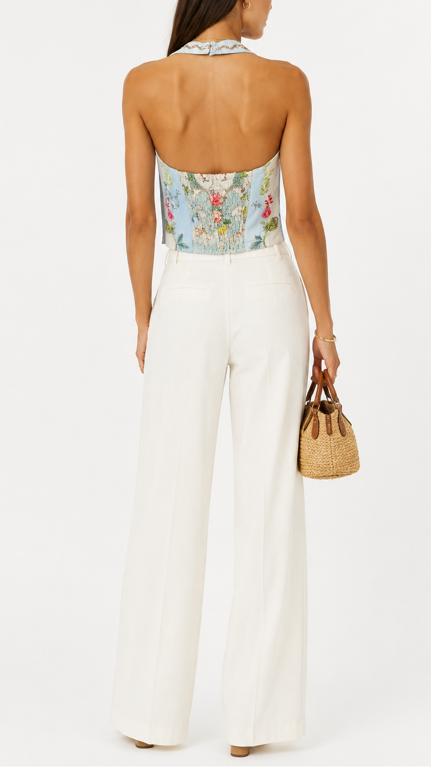 Ranna Gill Areca Halter Top