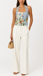 Ranna Gill Areca Halter Top