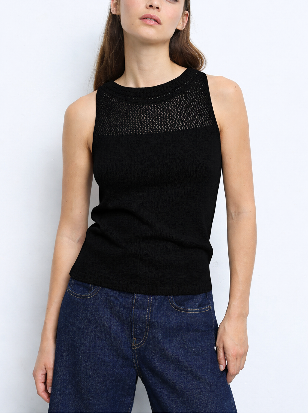 Aldo Martins Mesh Cotton Tank