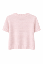 Kokun Ts Textured Boxy Knitted Tee