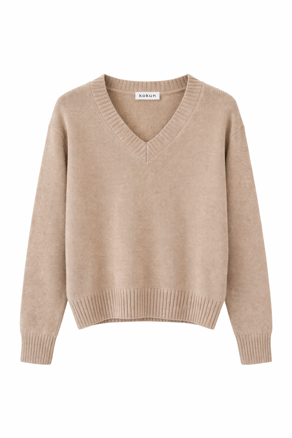 Kokun Ts Hi Low V-Neck Sweater