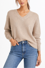 Kokun Ts Hi Low V-Neck Sweater